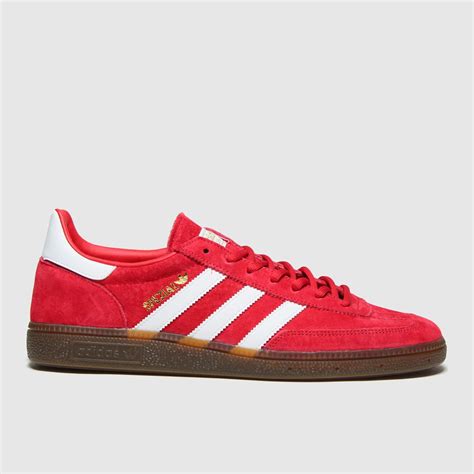 adidas handballschuhe rot|Adidas red handball shoes.